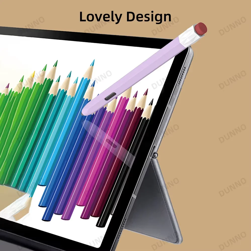 Astuccio vintage per Samsung Galaxy Tab S6 Lite S7 e S8 e S7 Plus e S7 FE e S8 Plus Cover per penna stilo in silicone liquido