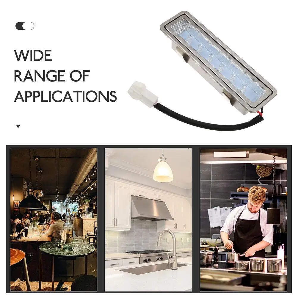 2 Pcs LED Lighting Bulb for Range Hood Kitchen Appliances Warm Saving Universal Stove Hood Lamp LED Appliance Bulb