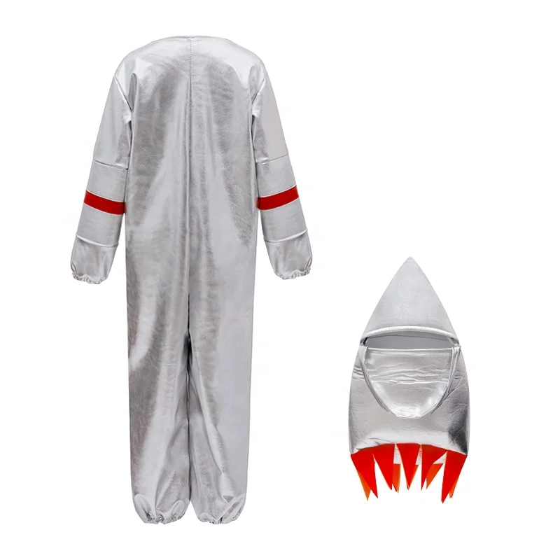 Kids Astronaut Costume Children Space Jumpsuit For Boys And Girls Pilot Costumes Halloween Party Dress up