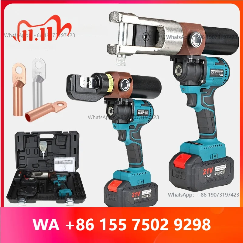XM-70 XM-240 Cordless Hydraulic Crimping Pliers Copper/Aluminum Cle Crimping Tools Crimping Range 4-70mm² 10-240mm²
