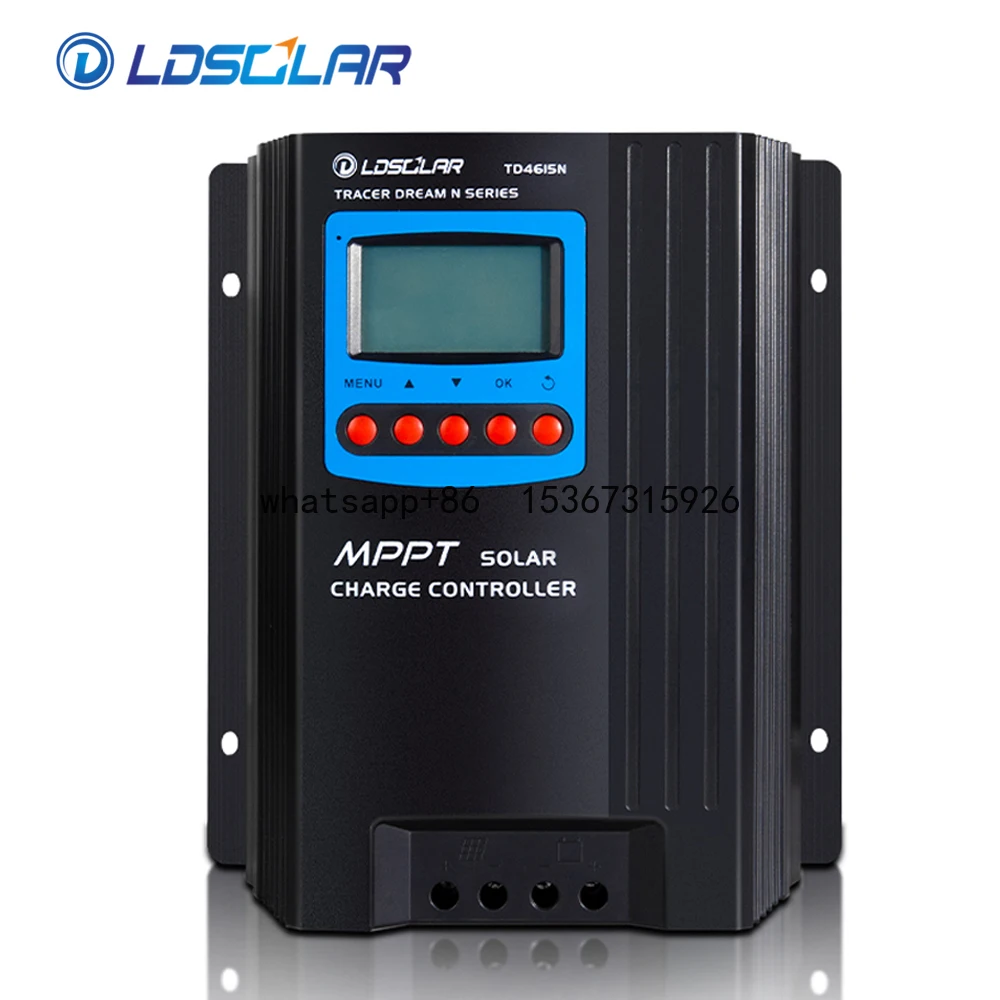 LDSOLAR 12v 24v 36v 48v MPPT 60A Solar Charge Controller Max PV 150V For Gel or lifePO4 Battery Solar Controller