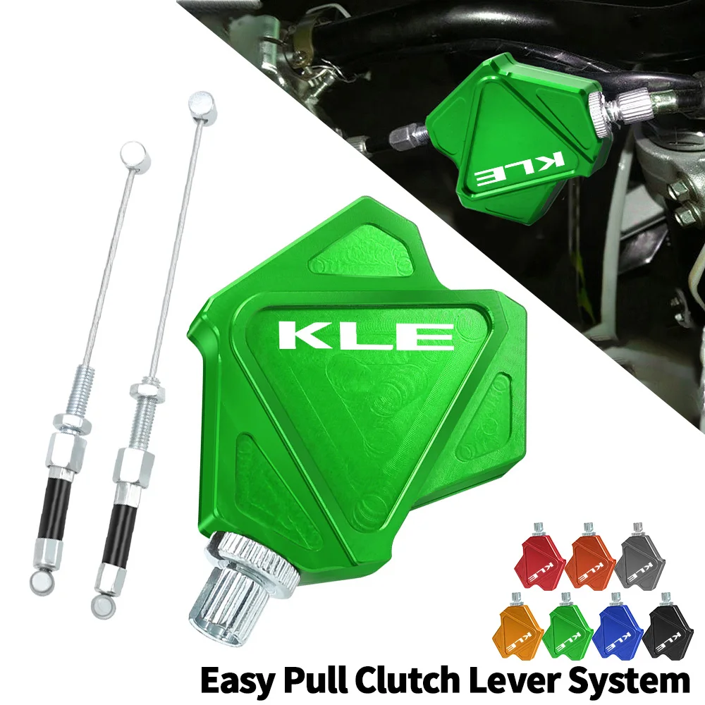 FOR KAWASAKI KLE650 VERSYS KLE500 KLE 500 1991-1993 1994 1995 1996 1997 Stunt Clutch Pull Cable Lever Replacement Easy System