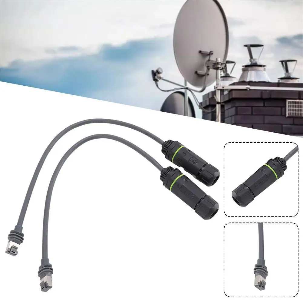   Para StarLink GEN 3 V3 SPX Cable de extensión conector de Cable RJ45 impermeable conexión rápida de alta velocidad ​ ​ Transmisión de datos