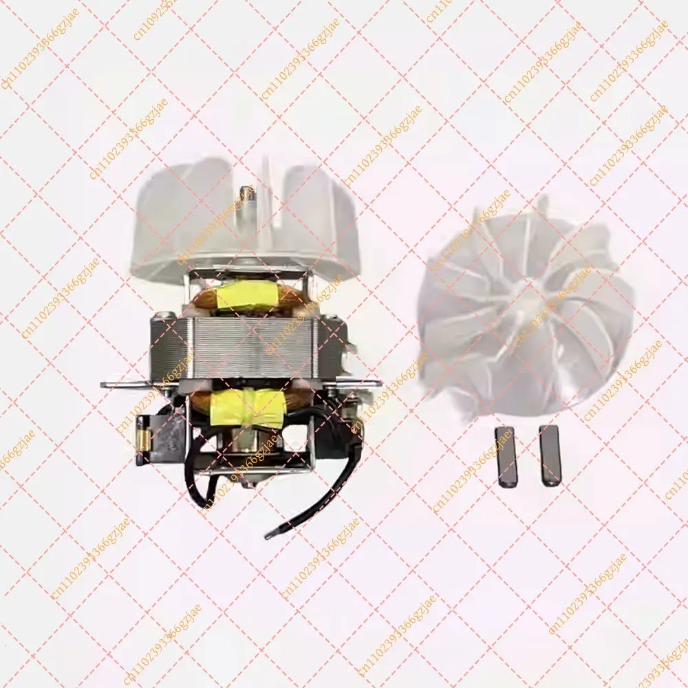 Hair Dryer Motor 220V 1800-2100W with Fan Leaf for Professional Salon, Replacement Part