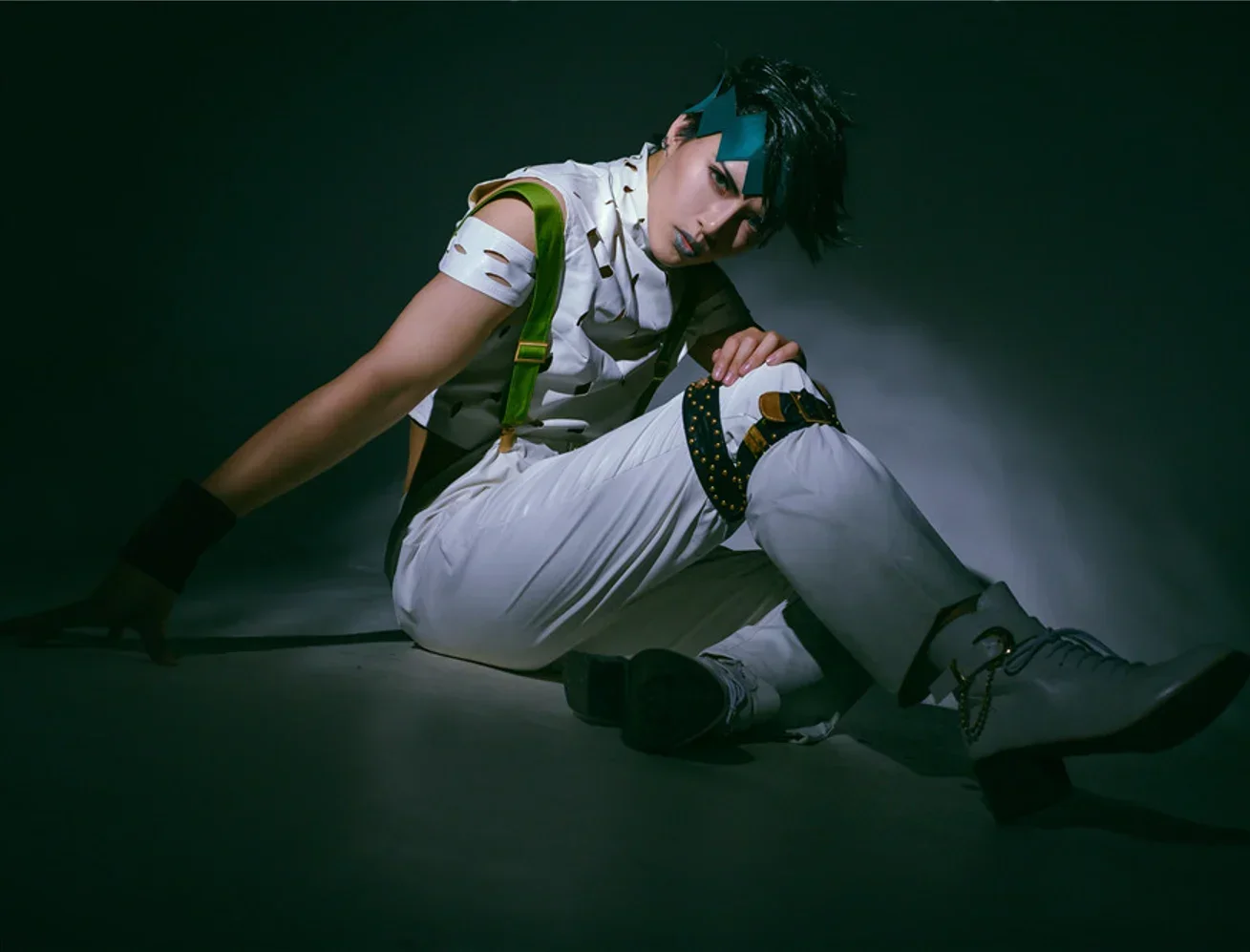 JoJo's Bizarre Adventure Rohan Kishibe Cosplay Costume Halloween