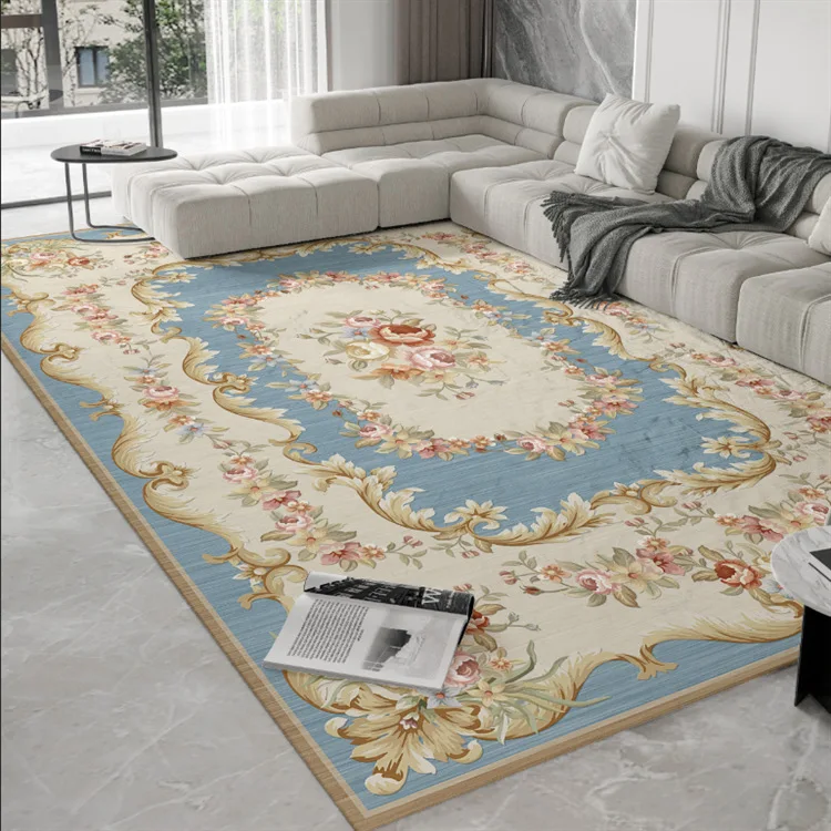 European-style Rectangular Rugs, Luxury Living Room Carpet, Bedroom, Full of Large Area Rug, Home Sofa, Coffee Table Mat, Study