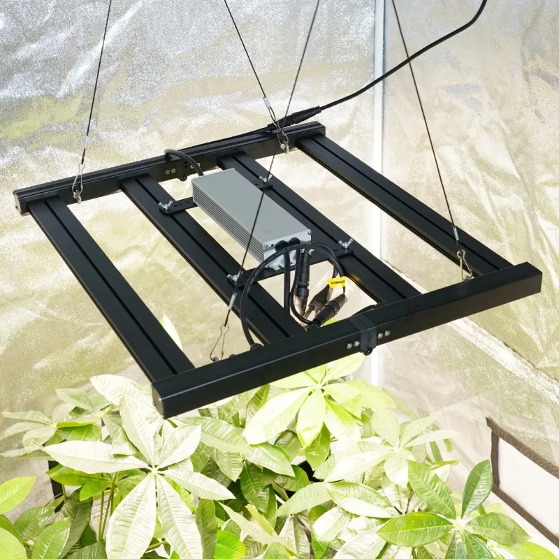 Removable 300W-600W IP65 Waterproof Full Spectrum LED Plant Grow Light for Flexible Indoor Vertical Farming and Flower Growth