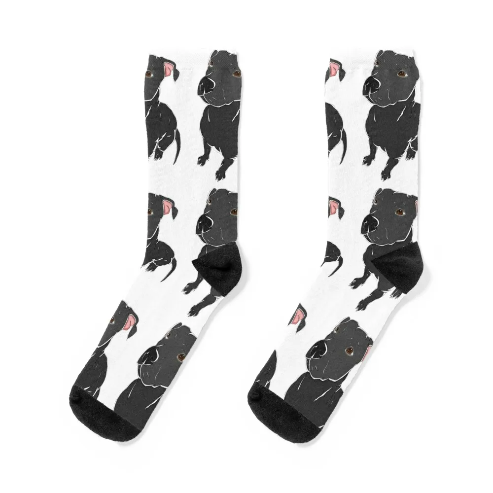 

Pitbull Socks golf aesthetic floral kawaii Socks Women Men's