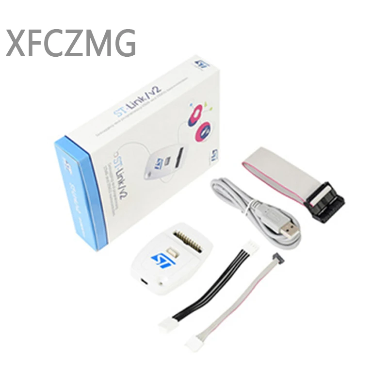 

XFCZMG Brand new original ST-LINK/V2 STLINK V2(EN) ST LINK STLINK Emulator Download Manager STM8 STM32 artificial device