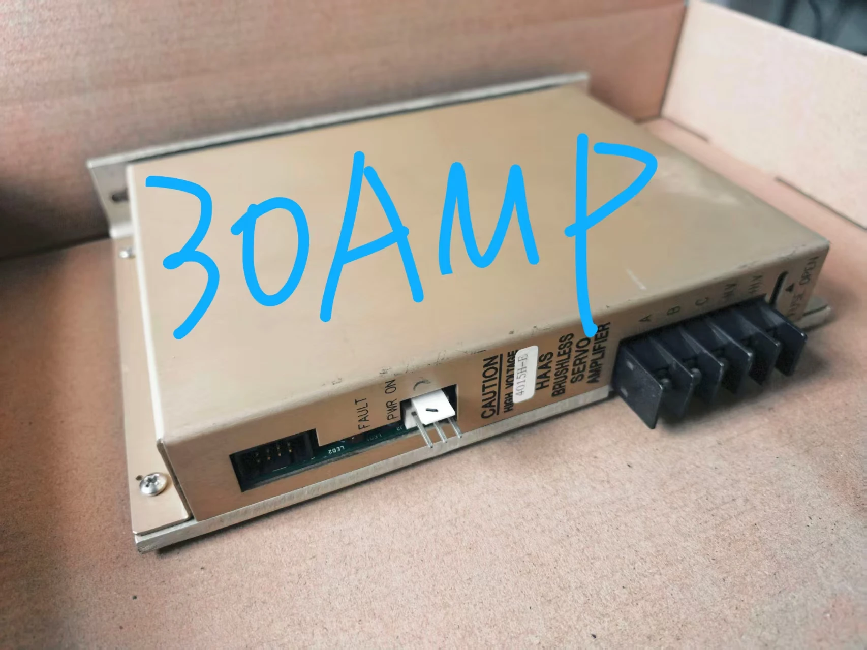 Used Parts Haas 4015Hp-1 30Amp Brushless Servo Amplifier Driver for Cnc Machine Vf Series