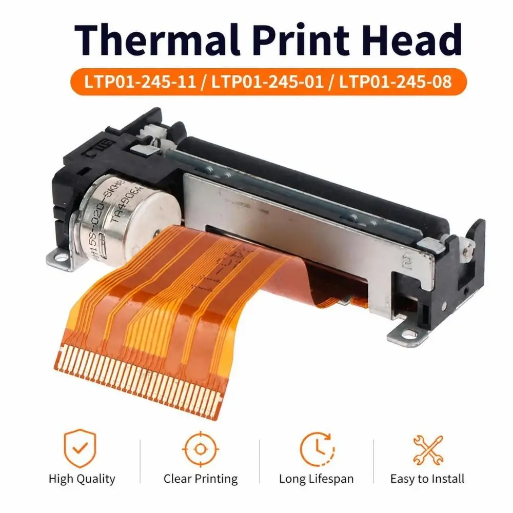 1Pcs 58MM Thermal Print Head LTP01-245-01 LTP01-245-08 Receipt Thermal Print Head Wear Resistant LTP01-245-11 Ticket Printhead