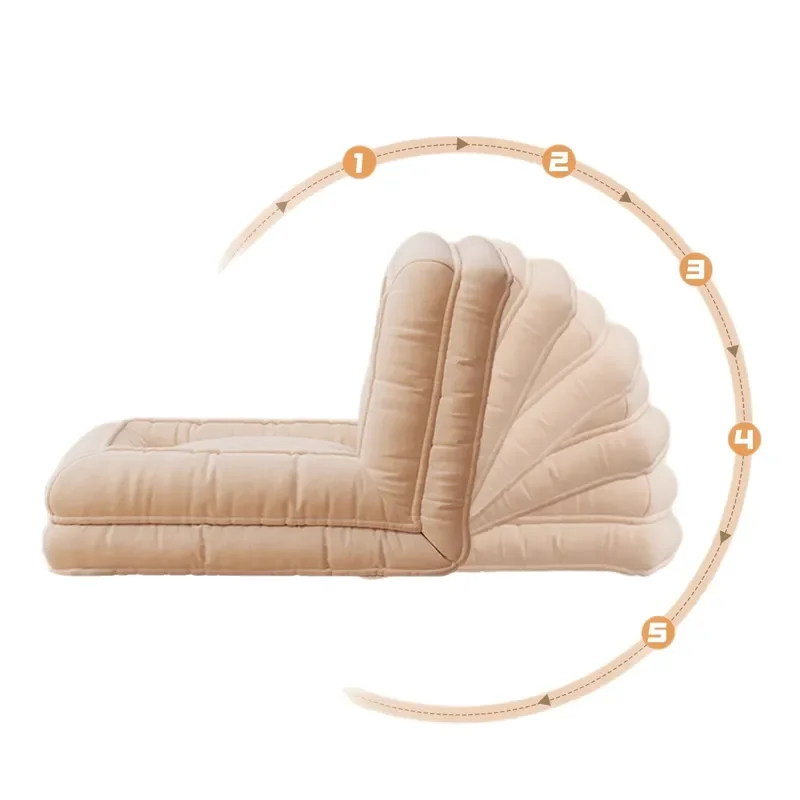 for Lazy Folding Sofa Bed Human Kennel Home Balcony Single Double Bedroom Room Tatami Internet Celebrity Style