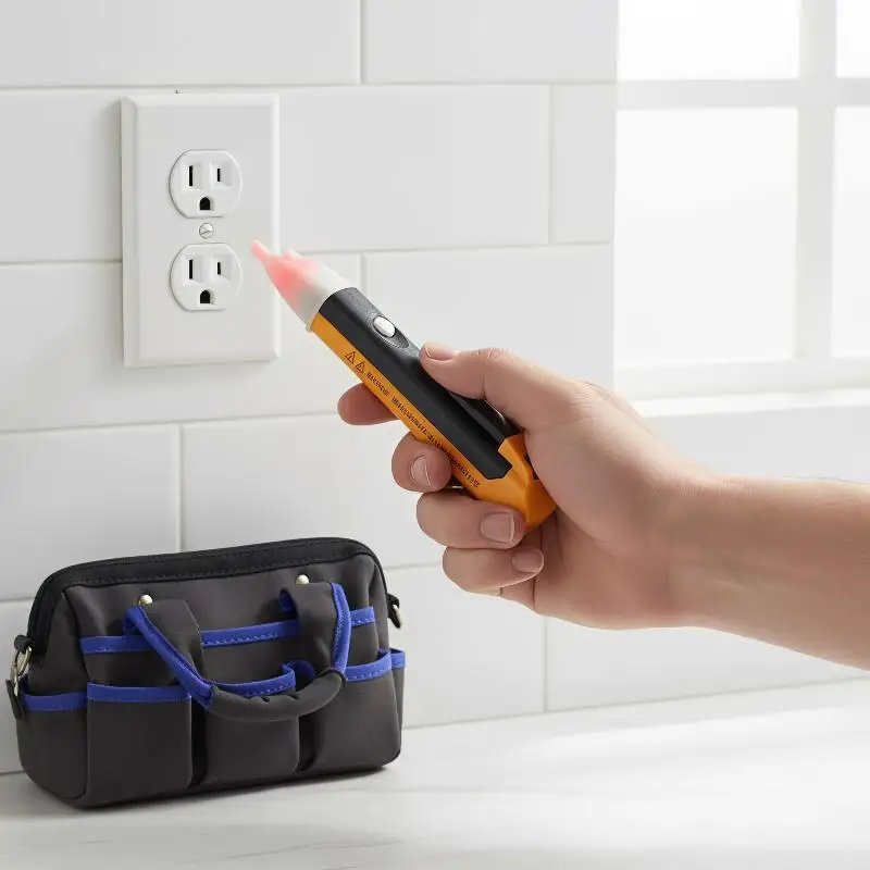 User Friendly Non Contact Test Pencil 90-1000V AC Voltage Detector for Home Use Electrical Beginners DIY Projects