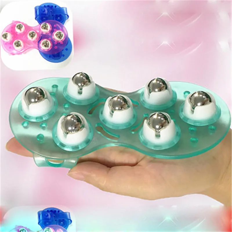 

Body Massage Roller Ball Massage Anti-Cellulite Pain Relief Massager For Neck Shoulder Back Leg Slimming Massage Meridian Brush