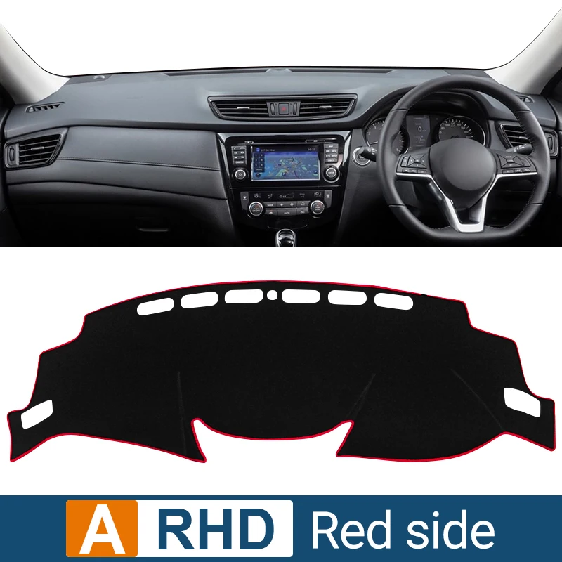 Für Nissan X-trail T32 X Trail 2014-2016 2017 2018 2019 2020 Auto Dashboard Abdeckung Vermeiden licht Pad Instrument Panel Matte Teppiche