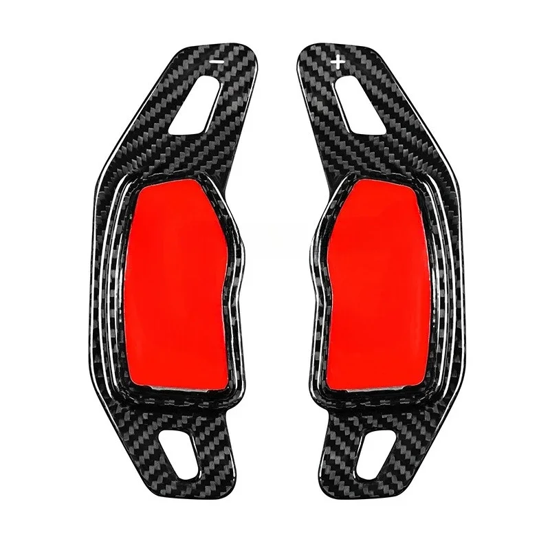 

Suitable for BMW X3/5 Series/7 Series car interior steering wheel paddle hard carbon fiber decoration