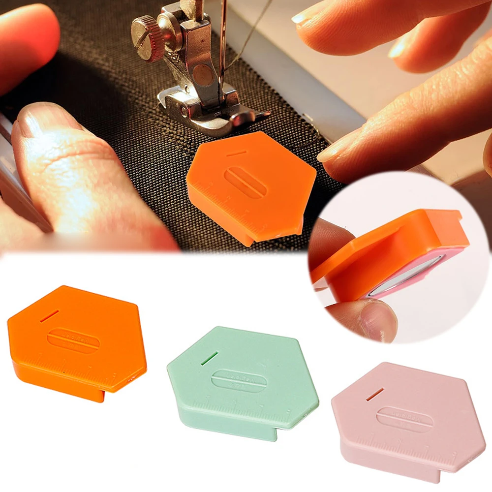 1/3pcs Sewing Magnetic Seam Guide Anti-Slip Grip Sewing Machine Guide Magnets Sewing Machine Multifunctional Ruler Hemmer