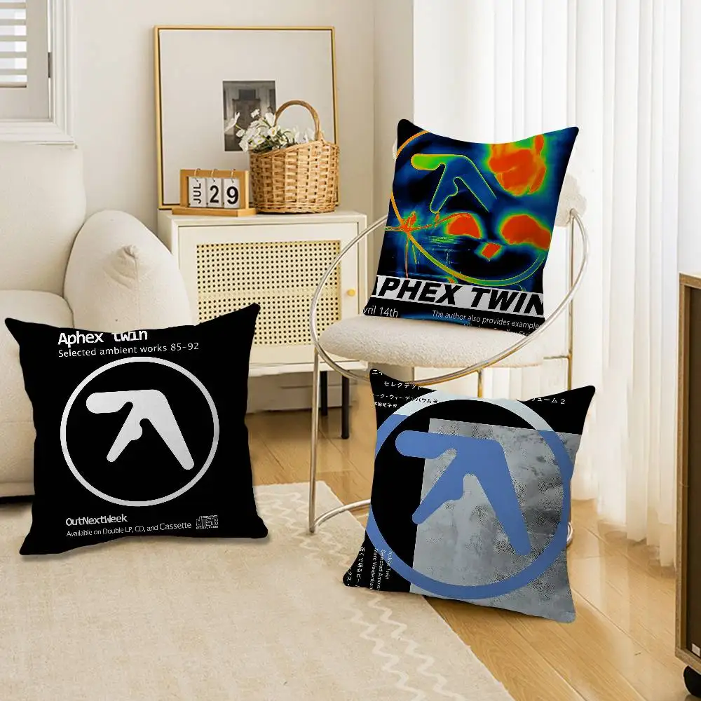 

Singer A-Aphex T-Twin Pillowcase Toon Gift Cushion Cover Bedroom Home Sofa Chair Seat Decor Pillow Case