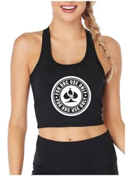 Queen Of Spades For BBC Use Only Graphics Crop Top Adult Humor Fun Flirtation Style Sexy Tank Tops Hotwife Naughty Camisole