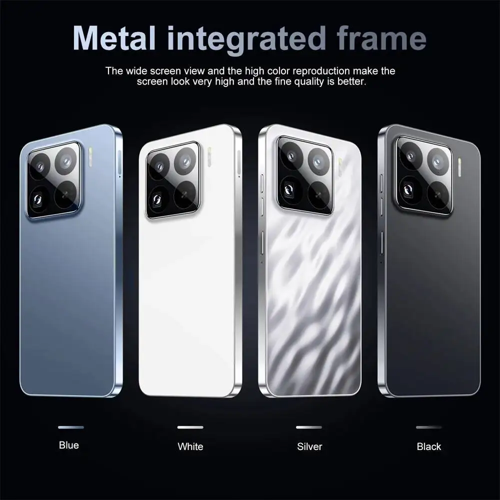 جديد 2025 HOT 15 Ultra 7.0HD الإصدار العالمي الأصلي الذكي المزدوج بطاقة التعرف على الوجه وظيفة بطارية 8000mAh