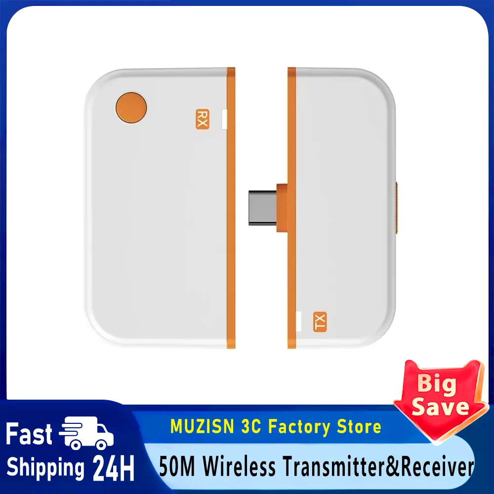 

Receiver Extender Adapter TV Stick Dongle for PC Phone TV Monitor Laptop 50m Type C HDMI-Compatible Wireless Video Transmitter