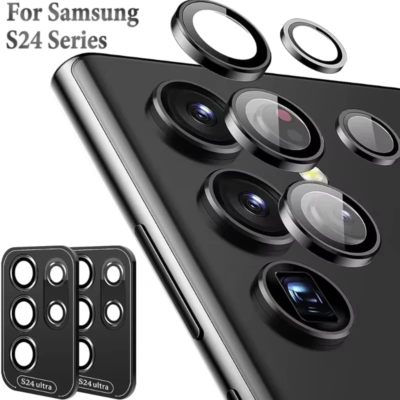 

Metal Camera Lens Protectors Glass For Samsung S24 Ultra S23 S22 Plus Full Cover Leng Protection For Samsung S23 Ultra S24 Glaas