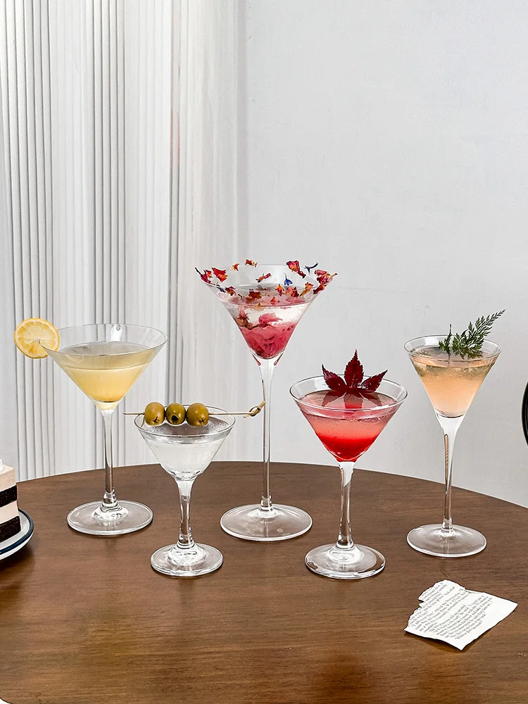 Japanese Sle e Highball Glass Crystal Cotail Cup Premium Feeling Glassware for Cold Drinks And Juices