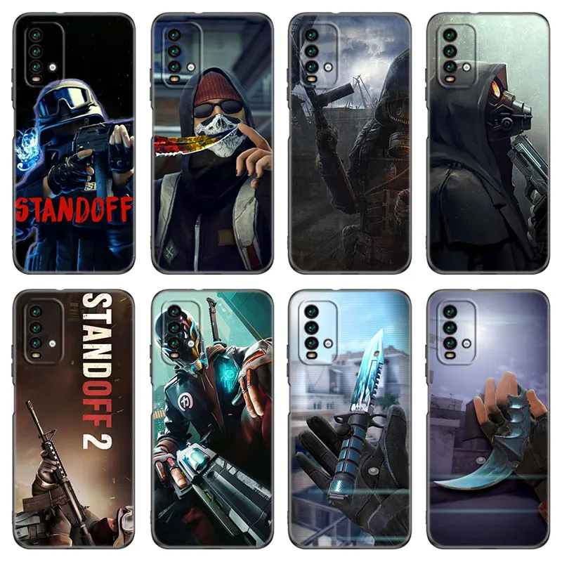 Hot Game STANDOFF-2 Phone Case For Xiaomi Redmi 7A 8A 9A 10A 9C 10C 9i 10X K20 Note 5 6 Pro 9T Mi A2 8 10 Lite A3 Mix 3 Cover