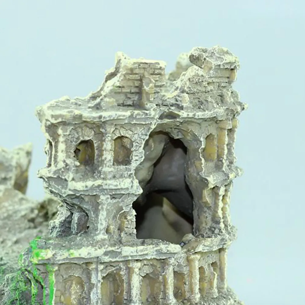 

Креативный декор для аквариума: имитация Колизея, красивый пейзаж, минимальный уход, безопасный декор для аквариума