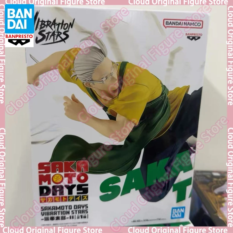 In Stock 100% Original Bandai BANPRESTO Anime SAKAMOTO DAYS Taro Sakamoto PVC Action Figure Collectible Model Toy Gifts