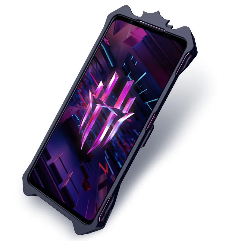 ZTE Nubia Red Magic 5G NX659J Case Heavy Duty Aluminum Metal Bumper Cover Hard Case for ZTE Nubia Red Magic 5G Redmagic5G NX666J
