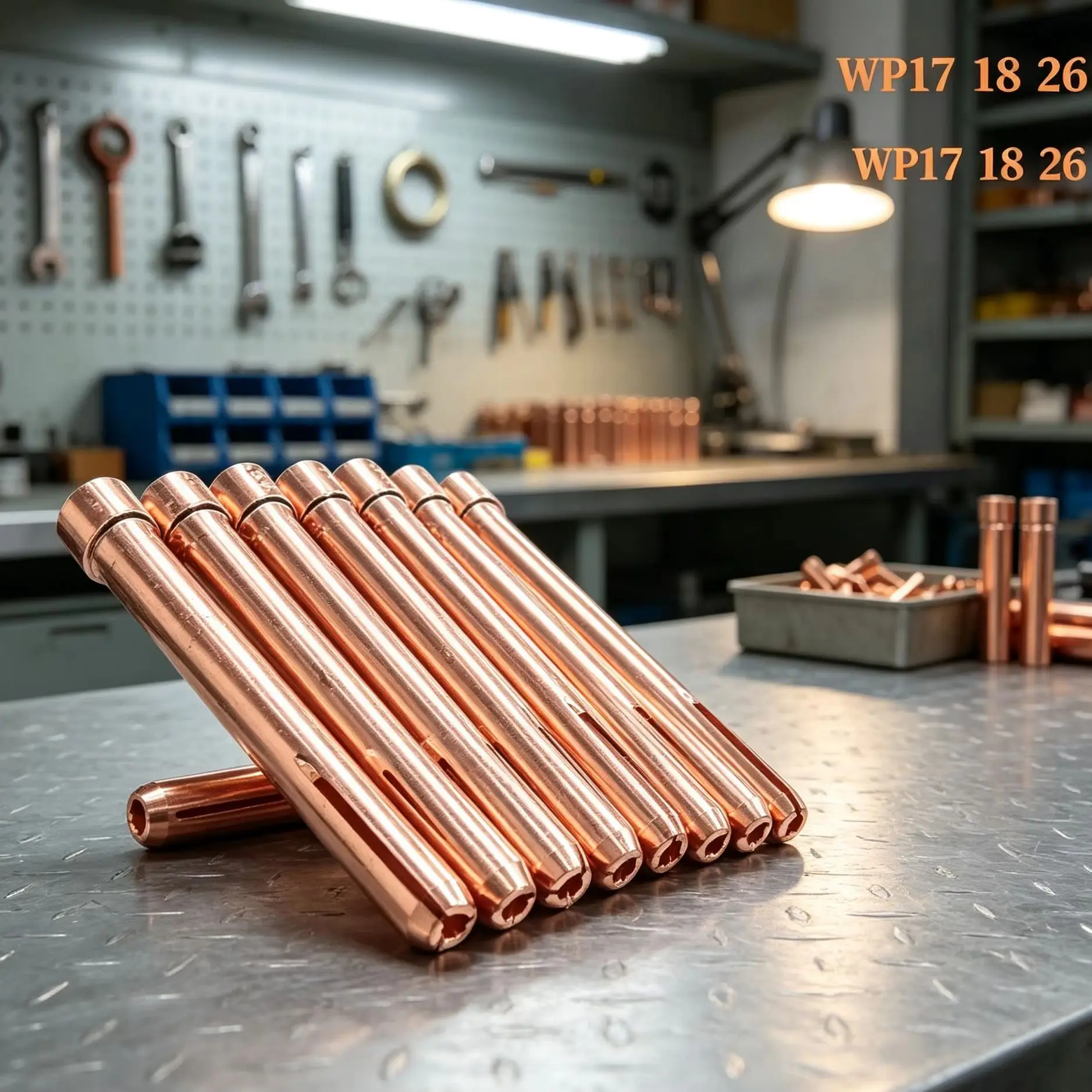 TIG Welding Collets, 1.6mm/2.0mm/2.4mm/3.0mm/3.2mm Tungsten Electrode Collet, TIG Torch Consumable Accessories for TIG Inverter