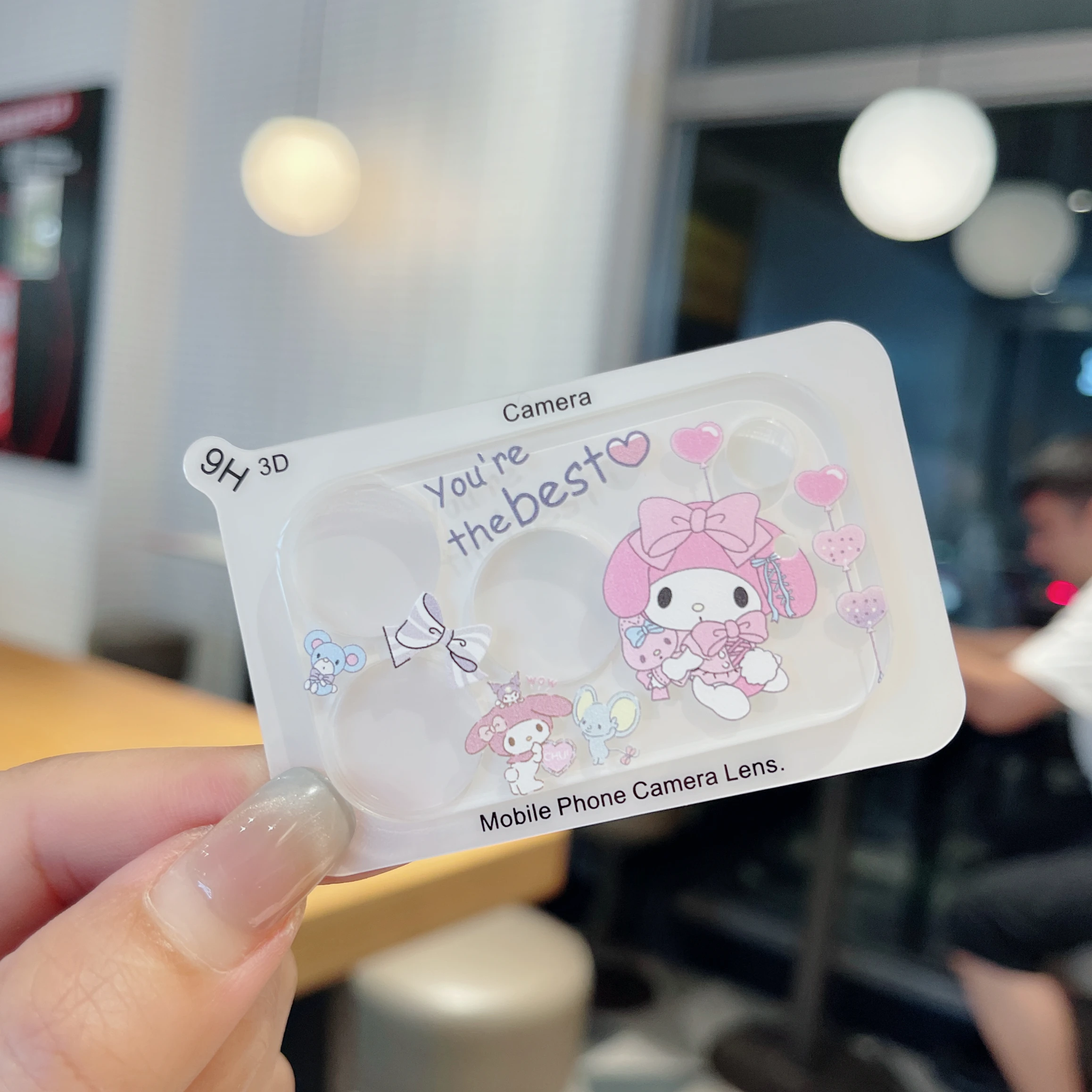 HD كاميرا عدسة حامي آيفون 17 الهواء 16 زائد 15 14 13 برو ماكس 17 برو مرحبا كيتي بلدي ميلودي عدسة الزجاج المقسى طبقة حماية