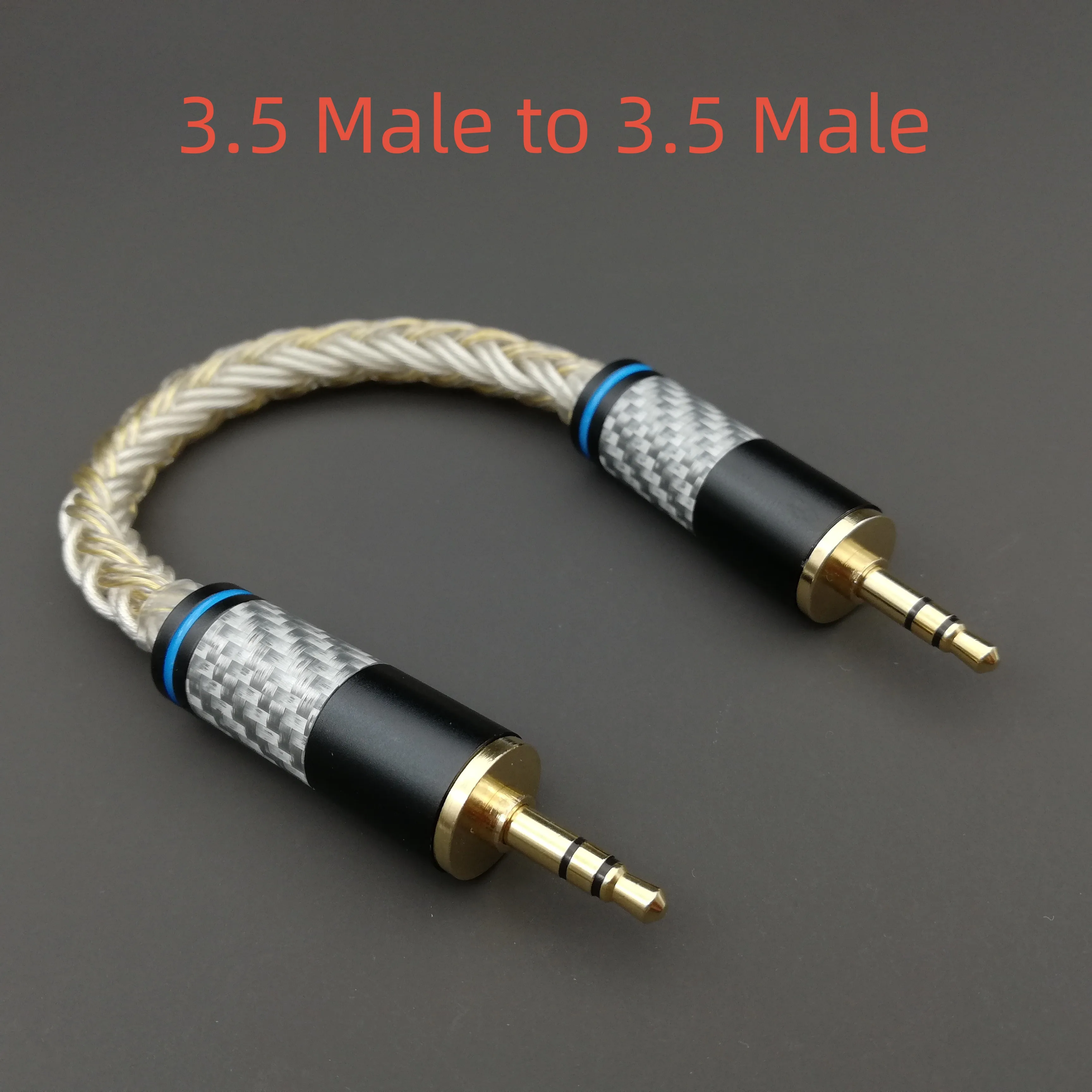 Hiclass 8 Core Pure Silver Gold Plated + Pure Silver Palladium Plated + OCC Silver Plated Cable 0.78 QDC MMCX Cable 2023