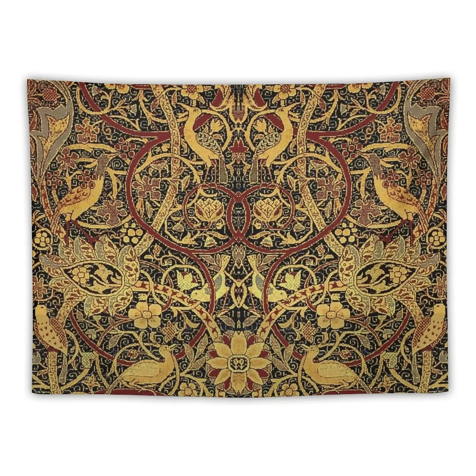 

William Morris Bullerswood Vintage Floral Pattern Tapestry Decoration For Home Cute Room Decor Bedrooms Decorations Tapestry