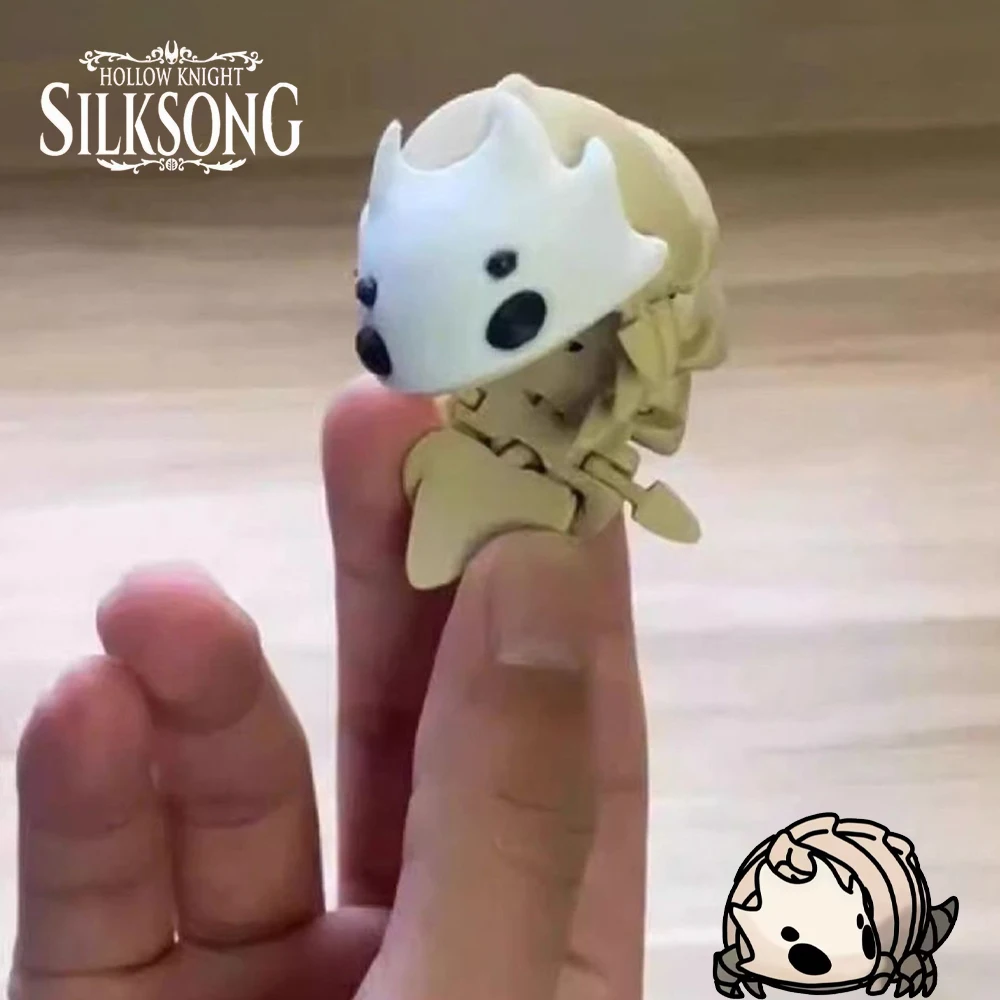 Figurka z żywicy Hollow Knight: Silksong Mount, cosplay, druk 3D, urocza figurka, dekoracja na biurko, rekwizyty imprezowe unisex