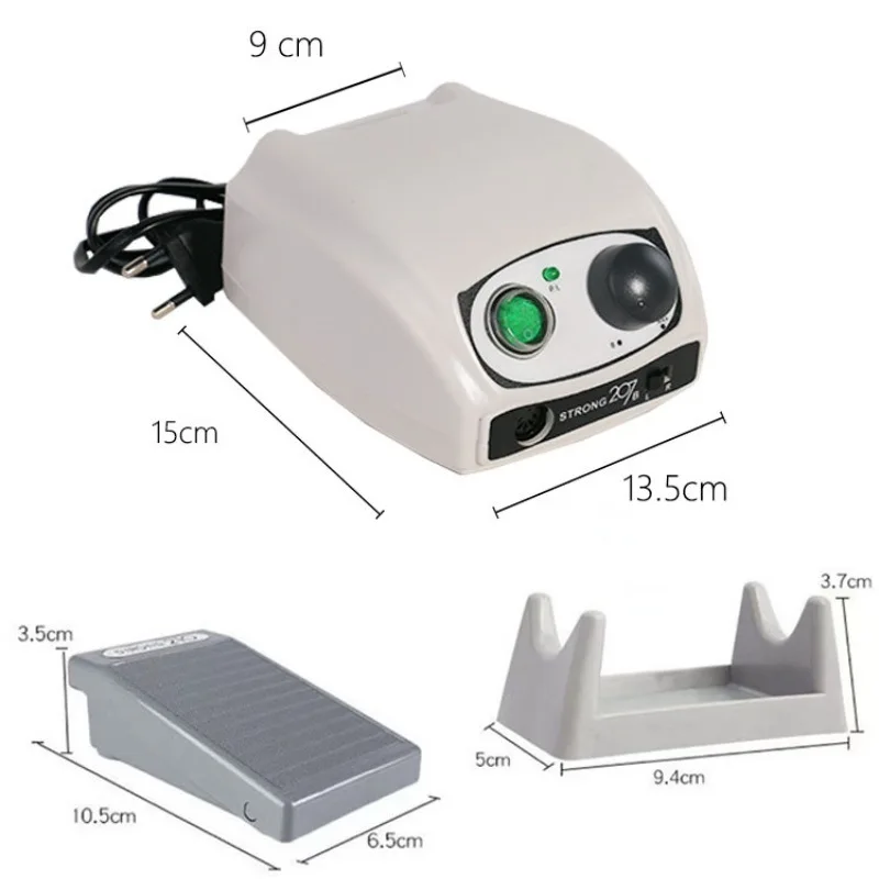 Electric Nail Polisher STRONG 207B Nail Drill Machine for Polishing Manicure Pedicure Nails Art Equipment Tools