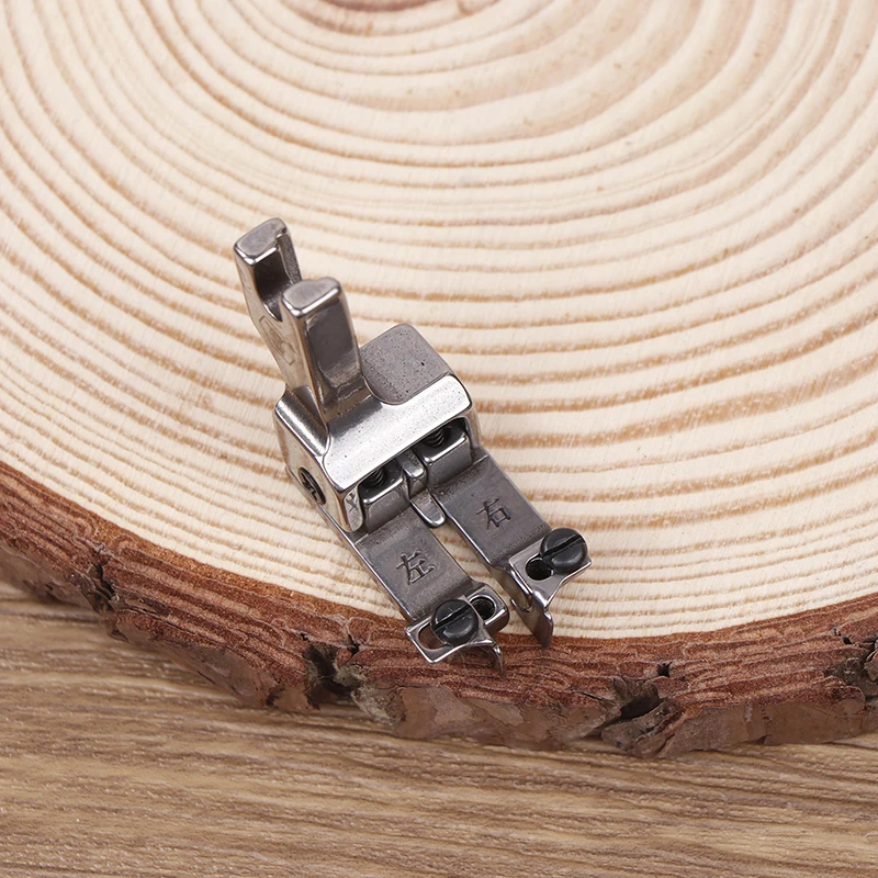 Регулируемая левая и правая прижимная лапка для позиционирования, универсальная двойная Компенсационная лапка для промышленной швейной машины