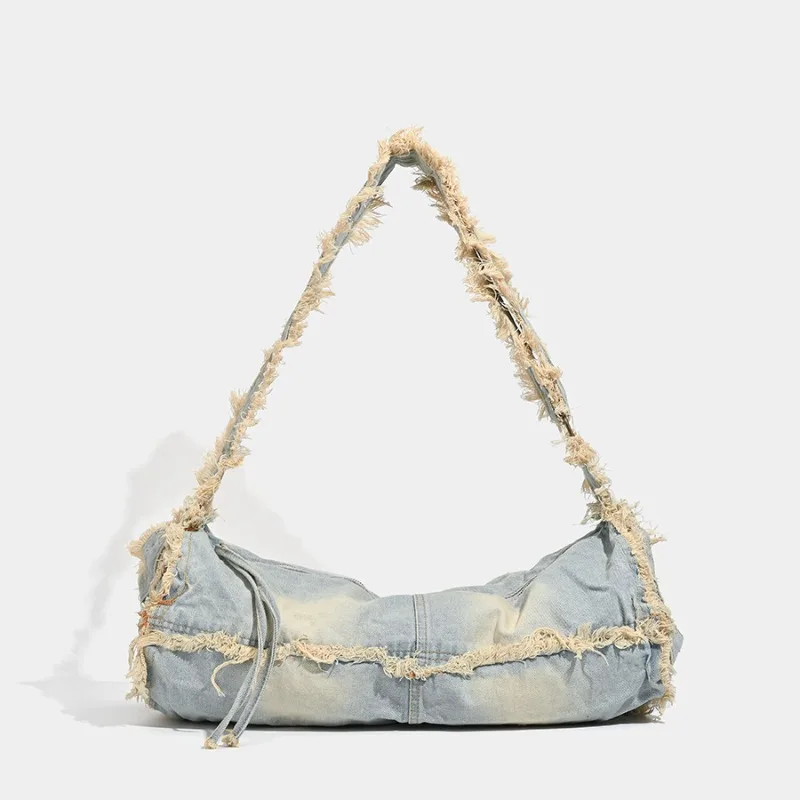 

Large Capacity Denim Crossbody Bag for Women Shoulder Bags Pillow Bags Purse and Handbags Designer Bag Bolsos De Mujer Сумка