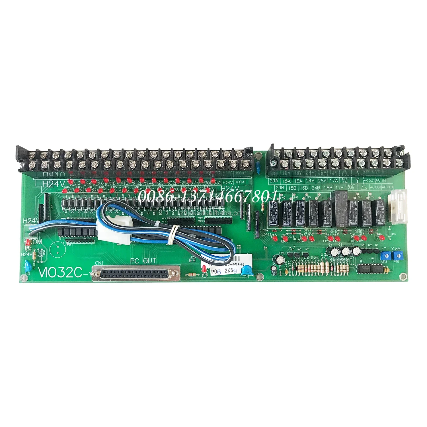 Techmation VIO32C-1 IBOVIO32C, c6000 C7000 control system IO board for Haitian  molding machine