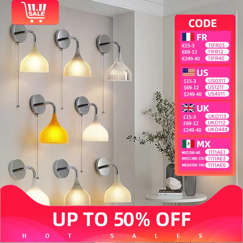 

Modern Simple Ceiling Chandelier Nordic Bedside Light Cream Colorful for Bedroom Living Dining Table Room Home Decor Wall Lamp