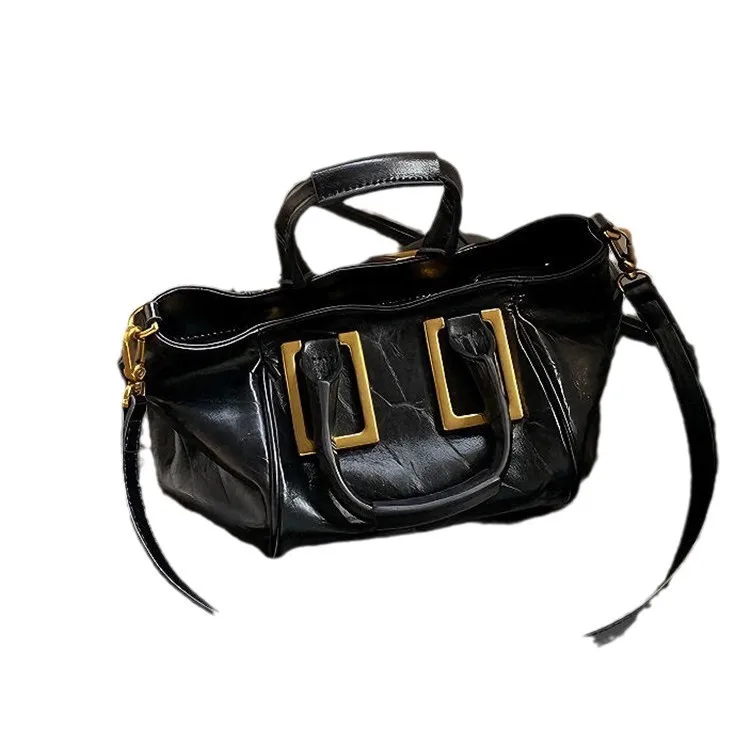 대용량 2025 여성용 토트백, 넉넉한 구조의 숄더백, 가을 겨울 출퇴근용 변형 가능한 워크백