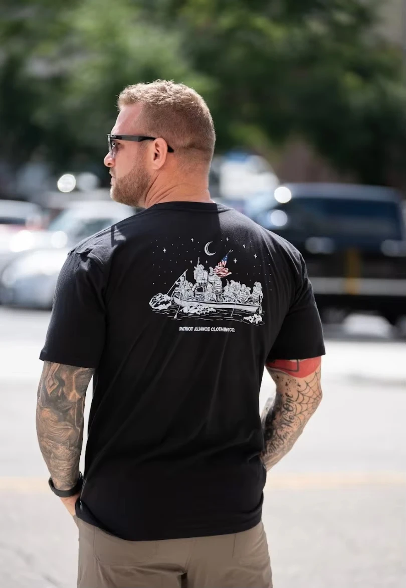 2026 The Crossing T-shirt - Patriot Alliance Tactical T-shirt, a high-end and luxurious style suitable for both men and women