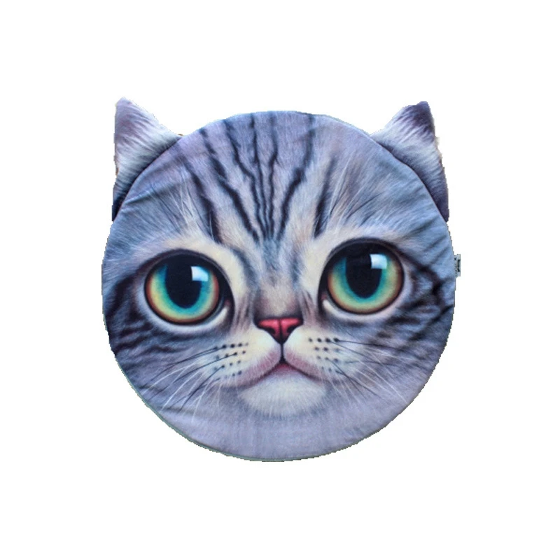 3D Cute Cat Dog Head Pillow Cushion Home Sofa Car Seat Cushions Creative Cartoon Cat Nap Pillow Cushion Gift