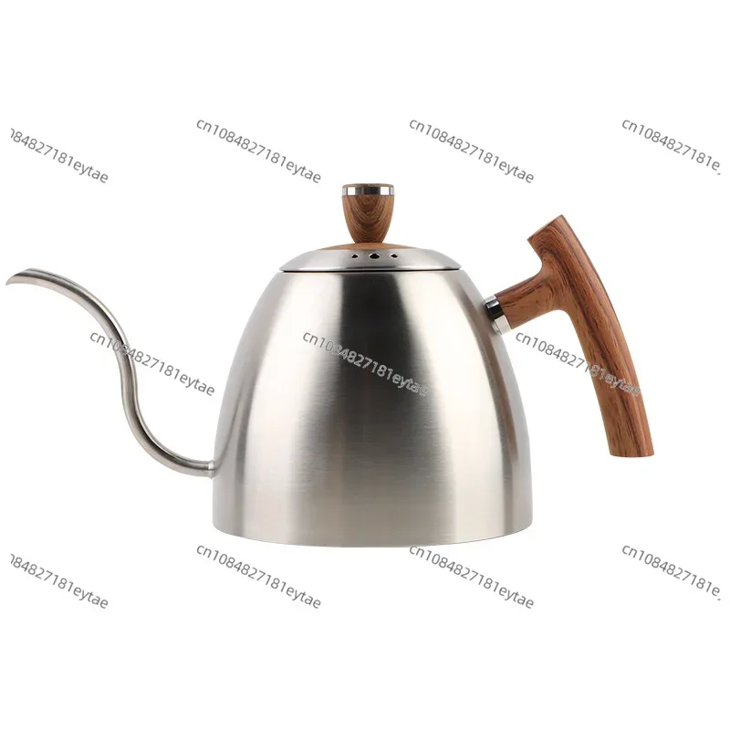 

Hand brewed coffee pot 304 stainless steel household slender mouth hanging ears,outdoor camping household