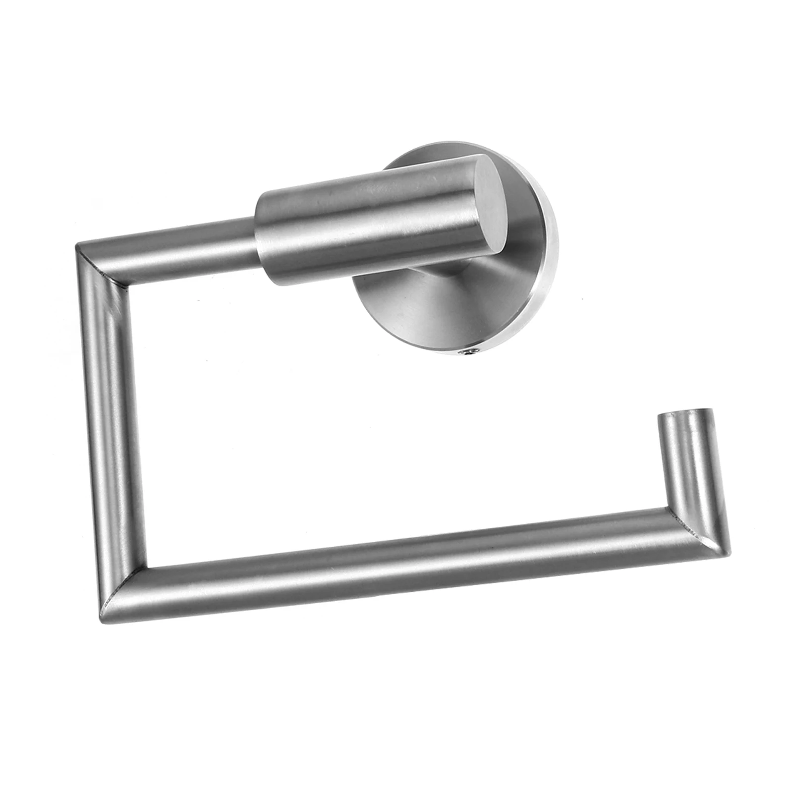 

1 pc Stainless Steel Toilet Paper Holder 304 Material Wear Resistant Durable Shelf Bracket Roll Paper Storage Container