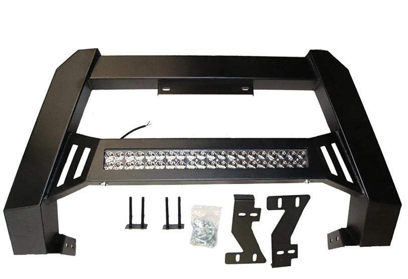 ملحقات معدلة من الشركة المصنعة للمكتبة الذكية للمركبات على الطرق الوعرة مع قضبان إضاءة ومصد شاحنة بيك اب لـ Vig #2