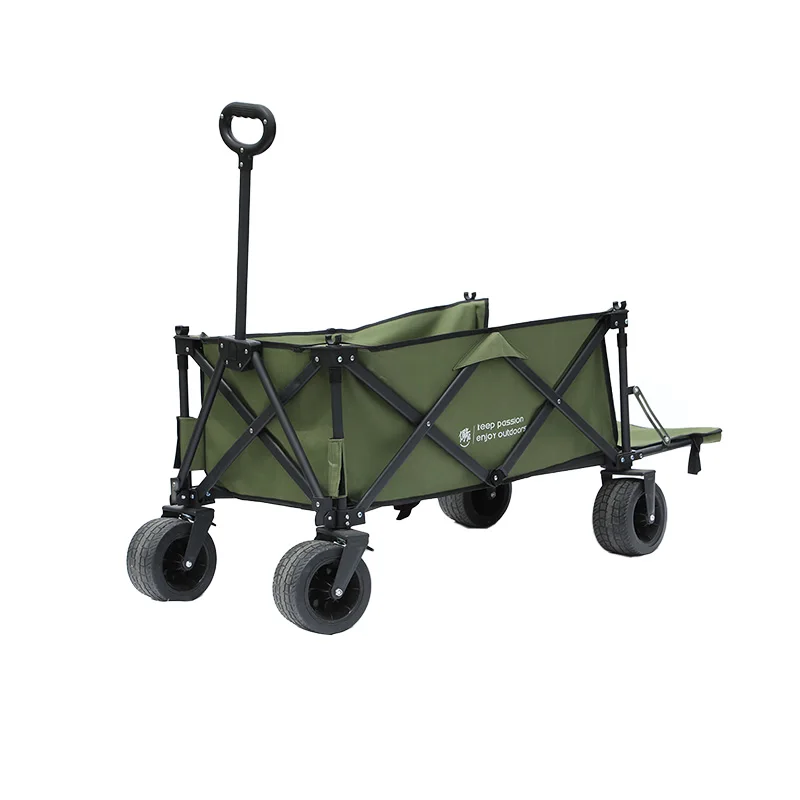 

Wholesale Camping Cart Garden Multipurpose Micro Collapsible Folding Utility Beach Trolley Cart
