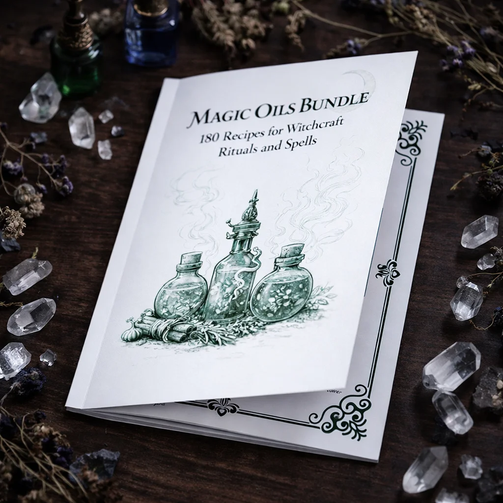 

Набор «Волшебные масла»: 180 рецептов для ритуалов и заклинаний, непревзойденное руководство по созданию собственных священных магических масел