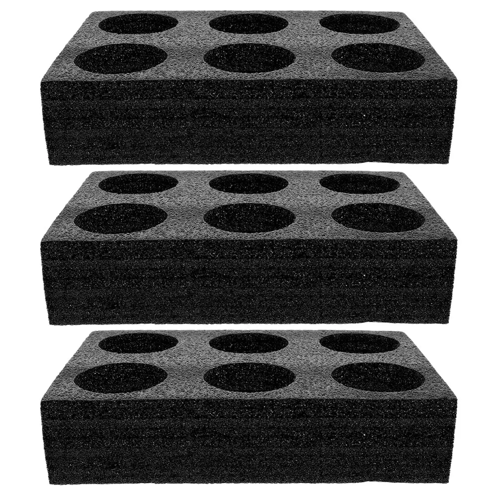 

3pcs Cup Holders Multi-Hole Beverage Carrier Tray Reusable Coffee Drink Takeout Packaging Trays Delivery Outdoor Use Stable